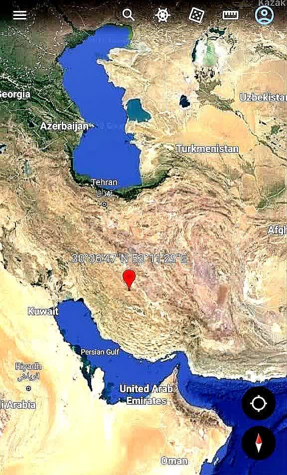 موقعیت جغرافیایی دهبید